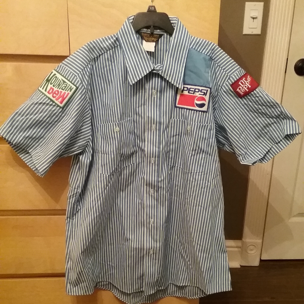 Vintage Pepsi Cola Work Shirts